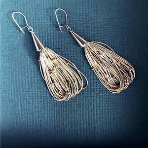 Liquid Silver Earrings